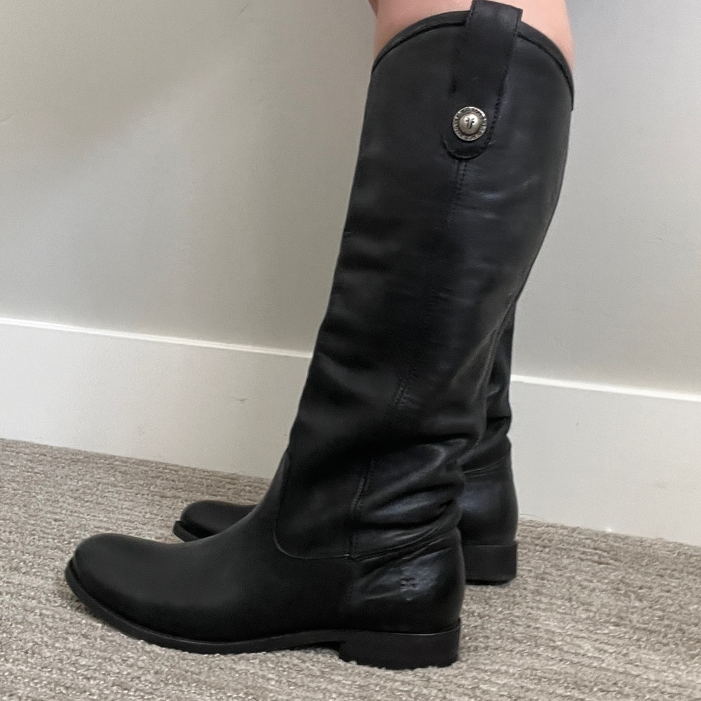 Frye Leather Riding Boots - Picture 4 of 12